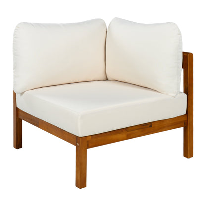 U-Style Acacia Solid Wood Patio Furniture Set