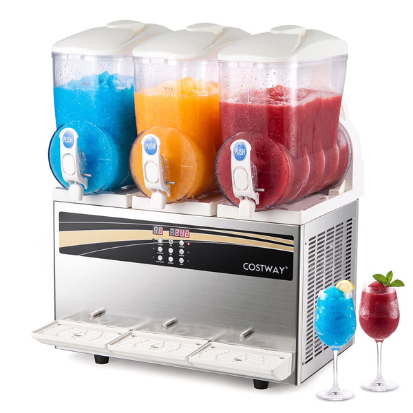 12 Gallon Triple Tank Slushie Maker