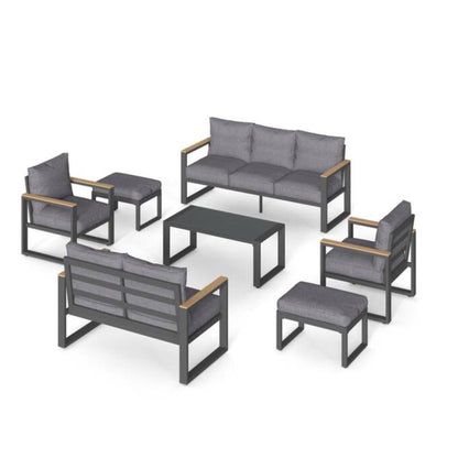 All-Weather 7-Piece Ultra Aluminum Patio Furniture Set