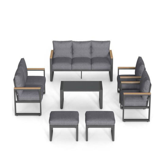 All-Weather 7-Piece Ultra Aluminum Patio Furniture Set