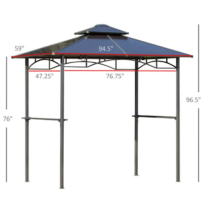 Outdoor BBQ Canopy, Barbecue Grill Gazebo, BBQ Tent