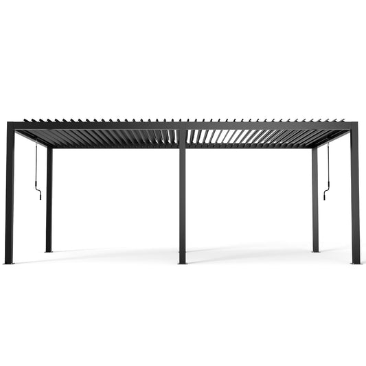 10 x 19 Louver Pergola Aluminum Frame
