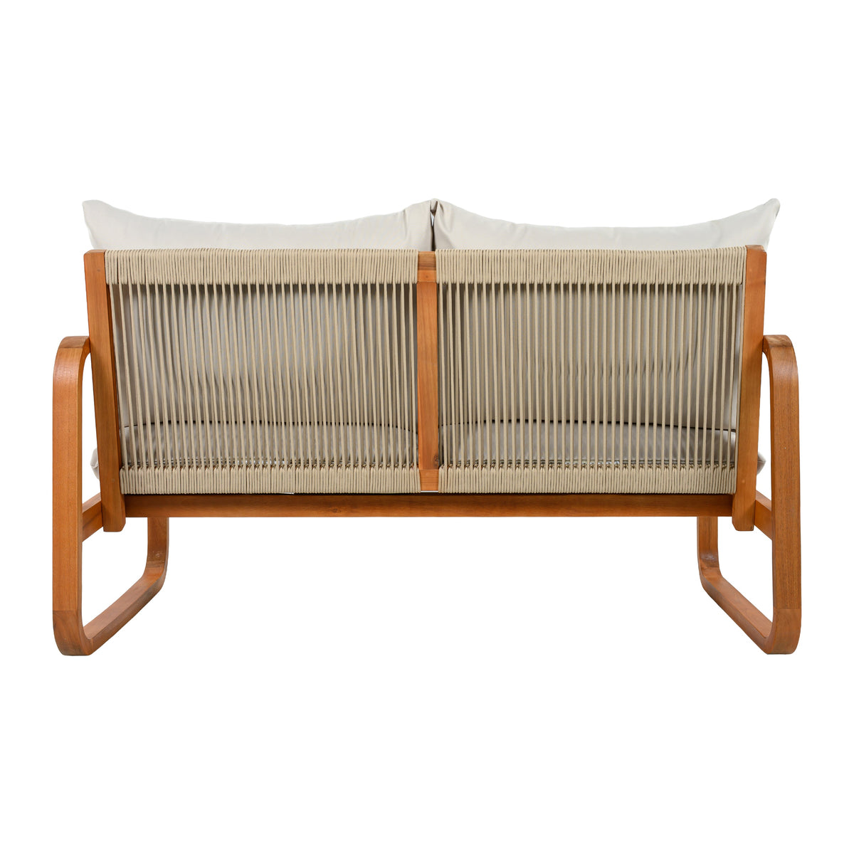 4-Piece Acacia Wood Outdoor Patio Furniture Set