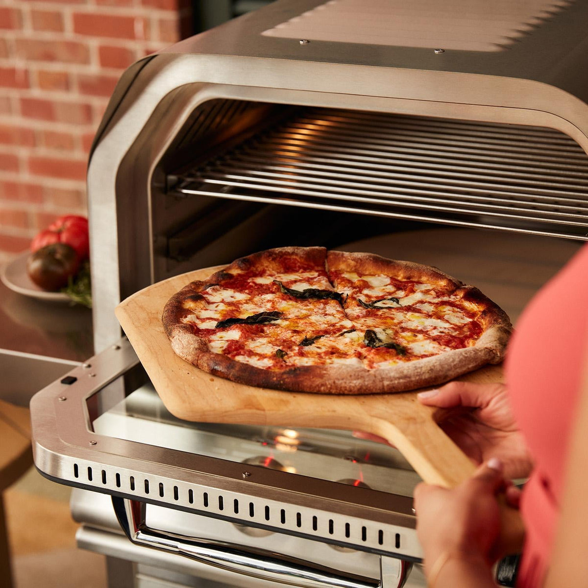 Blaze 26-Inch Freestanding Outdoor Oven W/Rotisserie & Cart