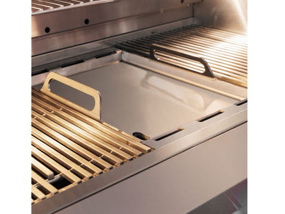 Summerset Quest 36-Inch 3-Burner Built-in Gas Grill with Rear Infrared Burner, Rotisserie Kit & Drop-In Griddle Plate