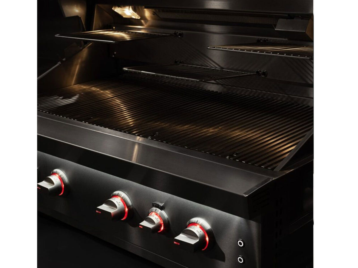 Summerset Quest 42-Inch 4 Burner Built-In Gas Grill with Rear Infrared Burner, Rotisserie Kit & Drop-In Griddle Plate
