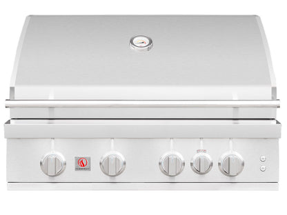 Summerset Sizzler Pro 32-inch 4-Burner Built-In Gas Grill w/ Rear Infrared Burner