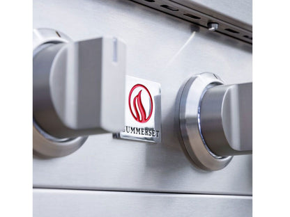 Summerset Sizzler Pro 40-Inch 5-Burner Freestanding Gas Grill With Rear Infrared Burner
